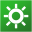Weather Sun Icon 32x32 png